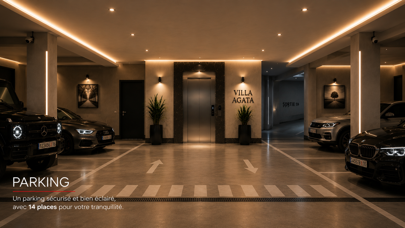Villa Agata — parking