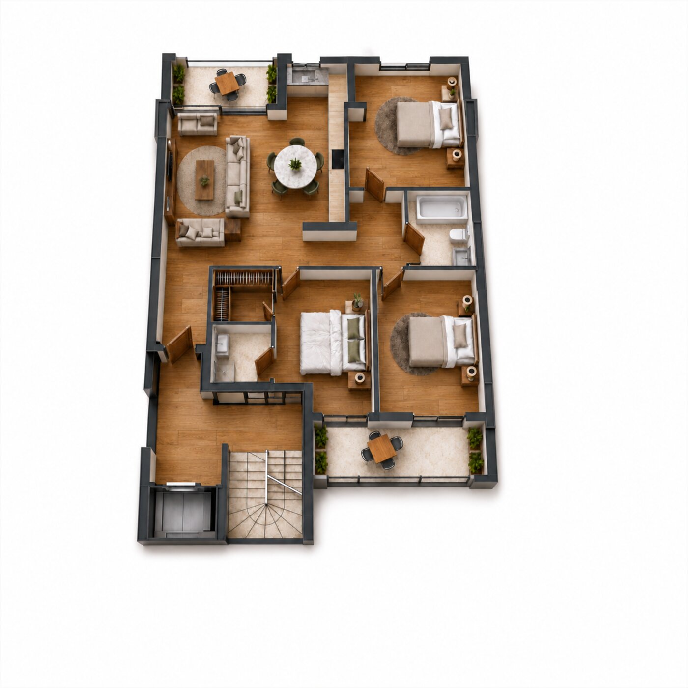 F4 — 107 m² D
