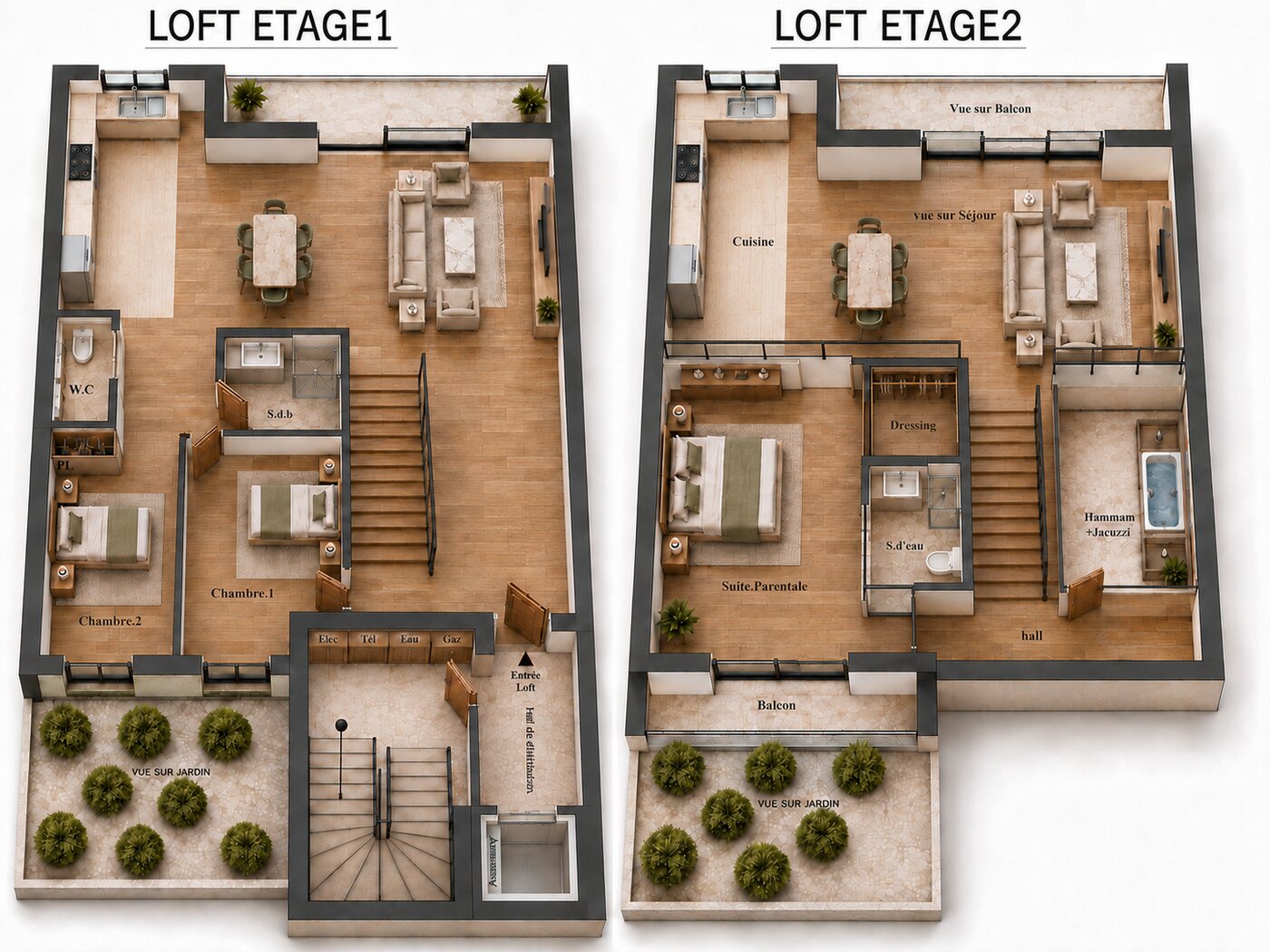 Loft — 153 m²
