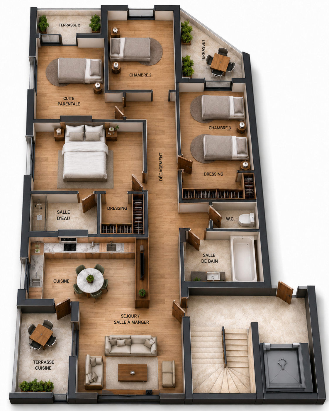 F5 — 157 m²